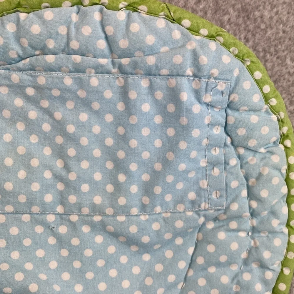 Pottery Barn kids Brooke nursery quilt crib infant toddler forest birds 32x46